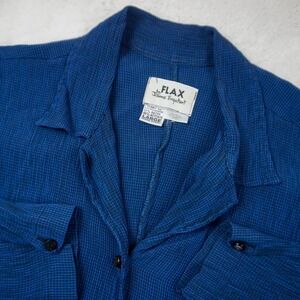 Flax Deep Blue Women's Tunic Top